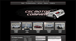 Desktop Screenshot of cscmotorco.com
